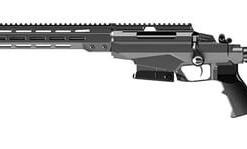 Tikka JRTAC482L T3x Tac A1 6.5 Creedmoor 24" 10+1 Black Rec/Barrel Black Fixed with Aluminum Bedding Stock Black Polymer Grip Left Hand