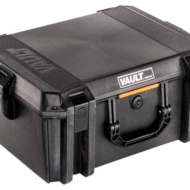 Pelican VCV550 Vault Equipment Case Black 22" Interior 19" L x 14" W x 8.50" D Polymer