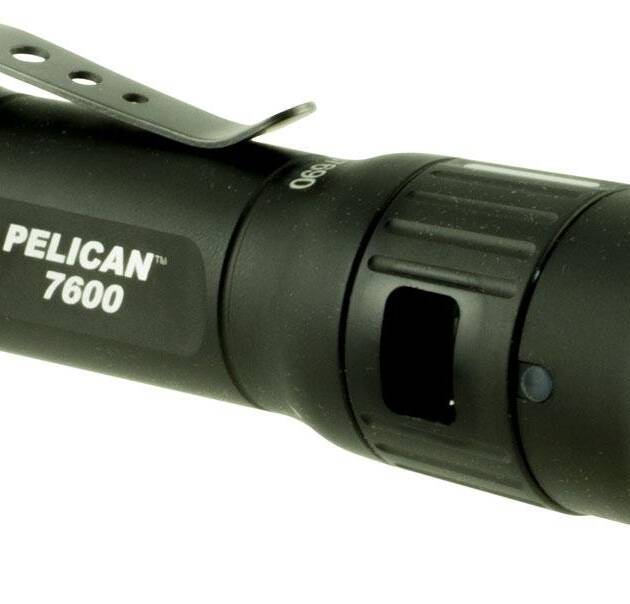 Pelican 7600 7600 Tactical Black Aluminum Red/Clear/Green LED 37-944 Lumens 225 Meters Range