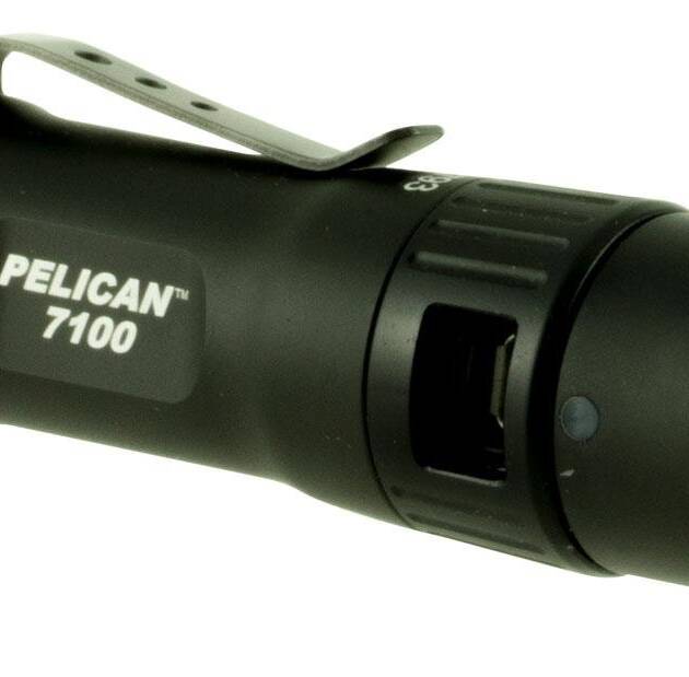 PELICAN 7100 LED LI-ION RCHRG BLK