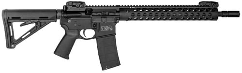 Smith & Wesson LE 311024 M&P15 Carbine TS Semi-Automatic 223 Remington/5.56 NATO 16" 30+1 Magpul MOE Black Stk Black
