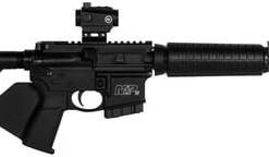 Smith & Wesson 12938 M&P15 Sport II OR *CA Compliant 5.56x45mm NATO 16" 10+1 Black Fixed Black Synthetic Stock Black California Paddle Grip Right Hand Crimson Trace Red Dot