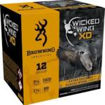 Browning Ammo B193411240 Wicked Wing XD 12Gauge 3.50" 1 1/2oz BBShot 25 Per Box/10 Case