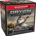Winchester Ammo XSM2032 Drylok Super Steel Magnum 20Gauge 3" 1oz 2Shot 25 Per Box/10 Case