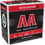 Winchester Ammo AAM128 AA Heavy 12Gauge 2.75" 1 1/8oz 8Shot 25 Per Box/10 Case