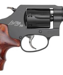 Smith & Wesson 160228 Model 351 Personal Defense 22 WMR 7 Shot 1.88" Black Stainless Steel Barrel, Black Aluminum Cylinder & J Frame, HiViz Fiber Optic Orange Front Sight