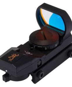 Browning 1290230 Buck Mark Reflex Sight Black Anodized 1x 3 MOA Red Dot Multi Reticle Rimfire Pistol/Rifle