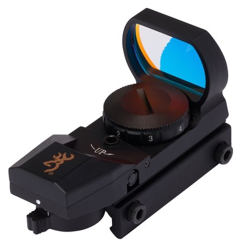 Browning 1290230 Buck Mark Reflex Sight Black Anodized 1x 3 MOA Red Dot Multi Reticle Rimfire Pistol/Rifle