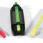 Browning 12859 HI-Viz Bird Buster For Browning Shotguns, Green/Red/Yellow LitePipes Front