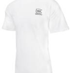 Glock AA75106 Carry With Confidence White Cotton Short Sleeve Small