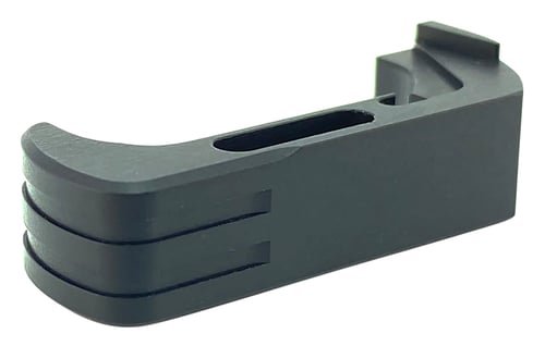 Cross Armory CRGMCBK Mag Catch Extended Compatible w/Glock Gen1-3/P80 Black Anodized Aluminum