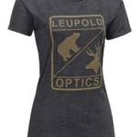 Leupold 170560 Womens L Optics Graphite Cotton/Polyester Short Sleeve Large