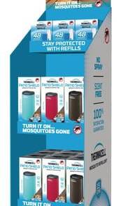 Thermacell MRPSPBL1812 Mixed Mosquito Repellers Floor Stand Display