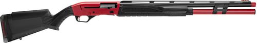 Savage Arms 57786 Renegauge Competition 12 Gauge 3" 9+1 24"Barrel, Red Cerakote Receiver, Matte Black Monte Carlo Adjustable Comb Stock
