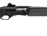Savage Arms 57787 Renegauge Security 12 Gauge 3" 6+1 18.50" Black Barrel/Receiver, Gray Synthetic Furniture, Monte Carlo Stock, Ghost Ring Sight, 3 Ext. Chokes