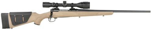Savage Arms 18708 11 Hunter 6.5 Creedmoor 4+1 22" Barrel, Black Metal Finish, Flat Dark Earth Fixed with Adjustable Cheek Piece Stock Includes Bushnell 4-12x40mm Scope
