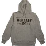 Hornady 99595XXXL Hornady Hoodie Gray Long Sleeve 3XL