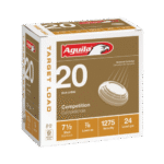 Aguila 1CHB2037 Target Load Competition 20Gauge 2.75" 7/8oz 7.5Shot 25 Per Box/10 Case