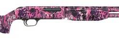 Mossberg 50364 510 Mini Super Bantam All Purpose 410 Gauge with 18.50" Barrel, 3" Chamber, 2+1 Capacity, Overall Muddy Girl Wild Finish & Synthetic Stock Right Hand (Youth)