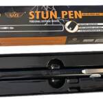 Uzi Accessories UZISGPEN1BLK Stun Pen Black Aluminum