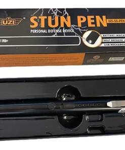 Uzi Accessories UZISGPEN1BLK Stun Pen Black Aluminum