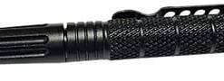 Uzi Accessories UZITACPEN2BK UZI Defender Black Aluminum Self Defense Pen Features Glass Breaker