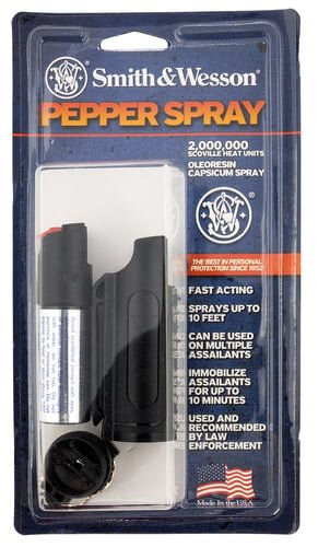 S&W Pepper Spray SWP-1403 Pepper Spray 0.50 oz Includes Case