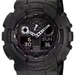 G-shock/vlc Distribution GA1001A1 G-Shock Tactical XL 52mm Keep Time Black Features Stopwatch/Speedometer