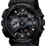 G-shock/vlc Distribution GA1101BCR G-Shock Tactical Black Stainless Steel Bezel 145-215mm
