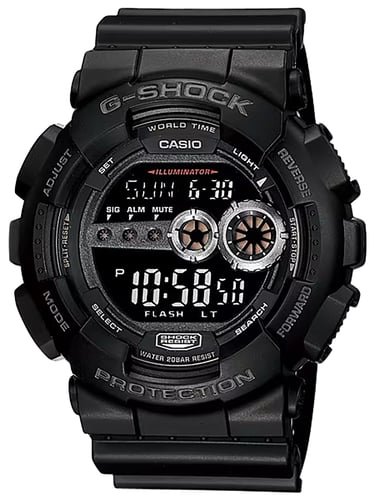 G-shock/vlc Distribution GD1001B G-Shock Tactical Black Stainless Steel Bezel