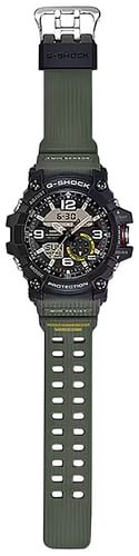 G-shock/vlc Distribution GG10001A3 G-Shock Tactical MudMaster Keep Time Green Size 145-215mm Features Digital Compass