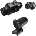 Burris 300675 BTC 35 V2 RT3 Combo Thermal Clip On/Handheld/Mountable Matte Black 1-4x35mm Multi Reticle 400x300, 50Hz Resolution Zoom 1x/2x/4x, Includes SS#120623