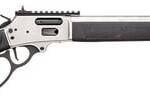 Smith & Wesson 13812 1854 44 Mag 9+1 19.25" Stainless Steel Threaded Barrel, Picatinny Rail Receiver, Fixed Black Synthetic Stock