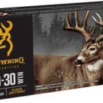 Browning Ammo B192602431 Silver 243Win 100gr Plated Soft Point 20 Per Box/10 Case