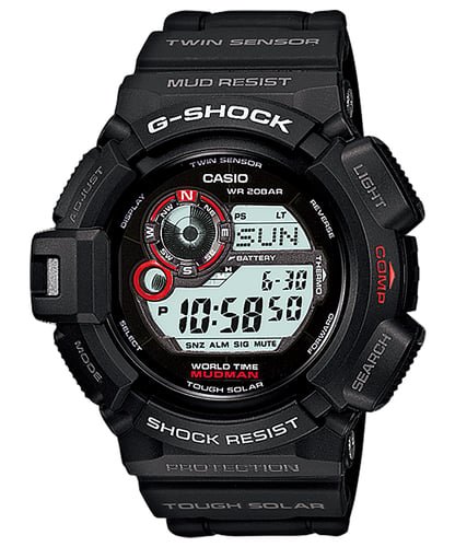 GSHOCK G93001 TACT MDMAN SOLAR BLK