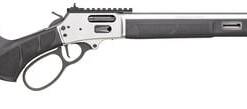 Smith & Wesson 13814 1854 45 Long Colt 9+1 19.25" Stainless Threaded Barrel, Picatinny Rail Stainless Steel Receiver, M-LOK Forend, Fixed Black Synthetic Stock