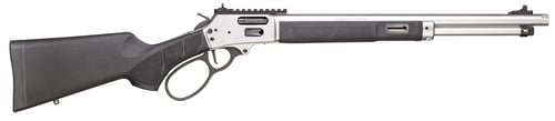 Smith & Wesson 13814 1854 45 Long Colt 9+1 19.25" Stainless Threaded Barrel, Picatinny Rail Stainless Steel Receiver, M-LOK Forend, Fixed Black Synthetic Stock
