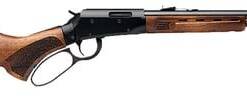 Savage Arms 46020 DLX Revel 22 LR 12+1 18" Black Threaded Barrel, Black Drilled & Tapped Aluminum Receiver, Satin Walnut Fixed Stock, Features Toolless Takedown