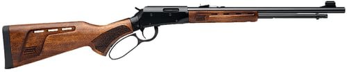 Savage Arms 46020 DLX Revel 22 LR 12+1 18" Black Threaded Barrel, Black Drilled & Tapped Aluminum Receiver, Satin Walnut Fixed Stock, Features Toolless Takedown