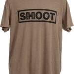 Hornady 99606M Shoot Brown Tri-Blend Short Sleeve Medium