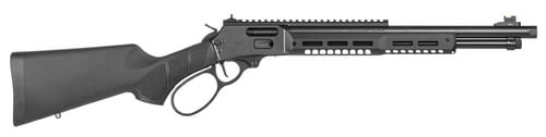Smith & Wesson 14195 1854 Stealth Hunter 45 Long Colt 8+1 16.30" Black Armornite Threaded Barrel, Black Anodized Aluminum Receiver w/Picatinny Rail, Fixed w/Textured Grip Panels Black Synthetic Stock