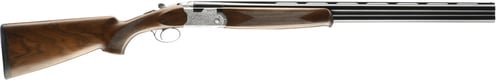 Beretta USA J686F1230 686 Silver Pigeon I 12 Gauge 3" 2rd 30" Blued Over/Under Vent Rib Barrel, Silver Engraved Receiver, Fixed Grade II Walnut Wood Stock, Right Hand