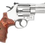 Smith & Wesson 150715 Model 629 Deluxe 44 Rem Mag or 44 S&W Spl Stainless Steel 3" Barrel & 6rd Cylinder, Satin Stainless Steel N-Frame, Textured Wood Grip