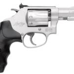 Smith & Wesson 160221 Model 317 Kit Gun *CA Compliant 22 LR 8 Shot 3" Stainless Steel Barrel, Aluminum Alloy Cylinder & J-Frame, HiViz Fiber Optic Green Front/Adjustable Rear Sights, Synthetic Grip