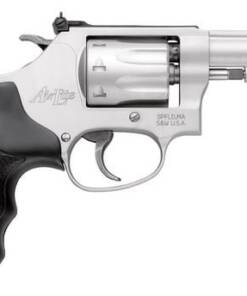 Smith & Wesson 160221 Model 317 Kit Gun *CA Compliant 22 LR 8 Shot 3" Stainless Steel Barrel, Aluminum Alloy Cylinder & J-Frame, HiViz Fiber Optic Green Front/Adjustable Rear Sights, Synthetic Grip