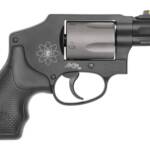 Smith & Wesson 163062 Model 340 Personal Defense 357 Mag Or 38 S&W Spl +P 1.88" Black Stainless Steel Barrel, 5rd Titanium Cylinder , Black Scandium Alloy J-Frame , HiViz Fiber Optic Green Front Sight