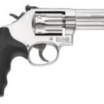 Smith & Wesson 160584 Model 617 22 LR Stainless Steel 4" Barrel & 10 Shot Cylinder, Satin Stainless Steel K-Frame, Black Polymer Grip,Internal Lock