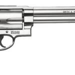 Smith & Wesson 163500 Model 500 500 S&W Mag Stainless Steel 8.38" Barrel & 5rd Cylinder, Satin Stainless Steel X-Frame, Fixed Compensator, Internal Lock