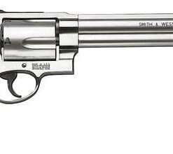 Smith & Wesson 163500 Model 500 500 S&W Mag Stainless Steel 8.38" Barrel & 5rd Cylinder, Satin Stainless Steel X-Frame, Fixed Compensator, Internal Lock