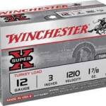 Winchester Ammo X123MT4 Super X Magnum Turkey 12Gauge 3" 1 7/8oz Copper Plated 4Shot 10 Per Box/10 Case